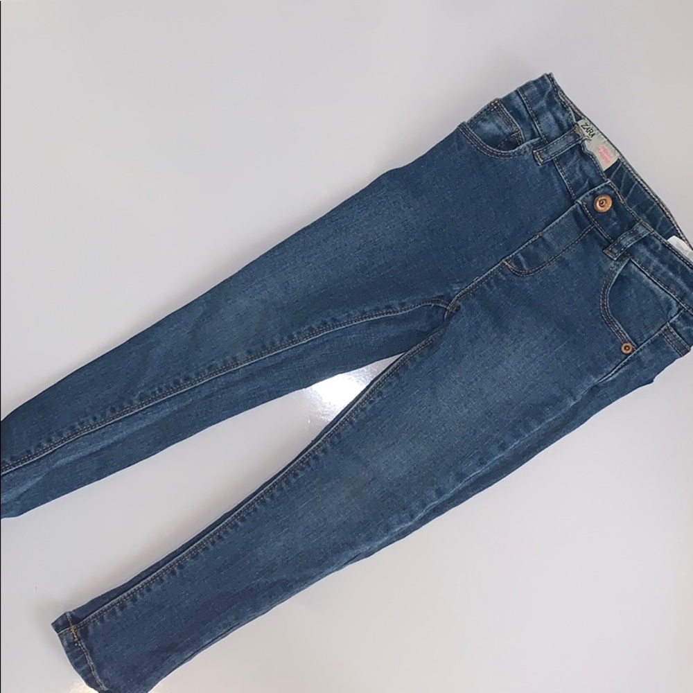 Zara baby skinny jeans size 3-4 years.